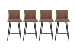 Earth Set of 4 Bar Stools