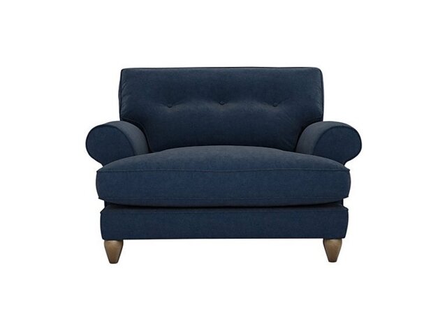 The Lounge Co. - Bronwyn Fabric Classic Back Snuggler - Damson Jam
