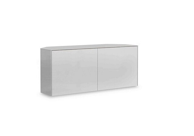 Lexa Smart Corner TV Unit - White