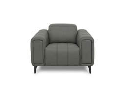 Elphaba Leather Recliner Chair with Power Recliner with Storage Arms