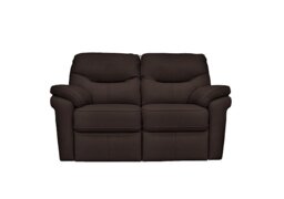 G Plan - Seattle 2 Seater Leather Power Recliner Sofa - Capri Chocolate