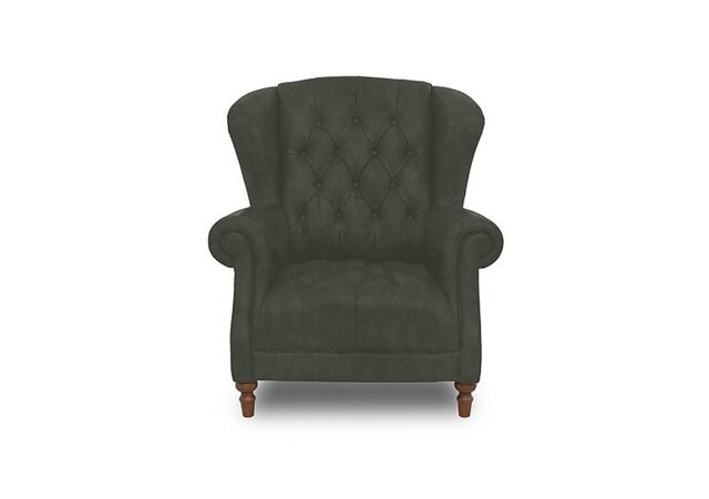 Columbus Fabric Wing Chair - Manhattan Pine