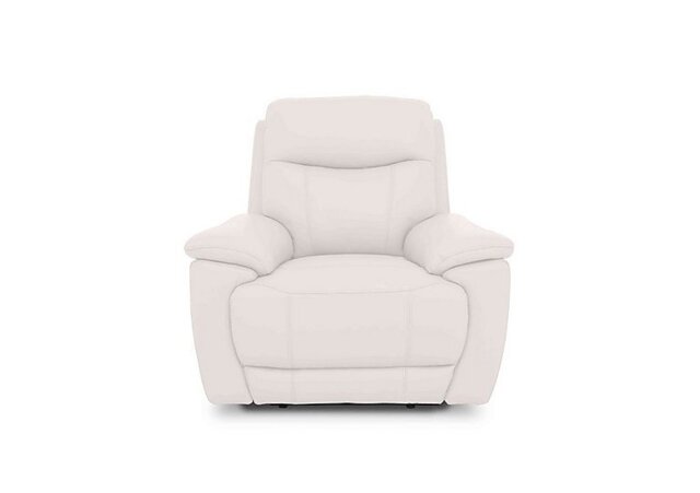 Sloane Leather Power Recliner Chair - Cotton