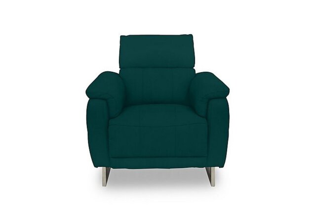 Moet Fabric Power Recliner Chair with Telescopic Headrest - Opulence Teal