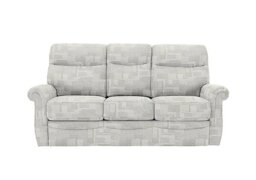G Plan - Avon 3 Seater Fabric Sofa - No Recliner - Lydia Blush
