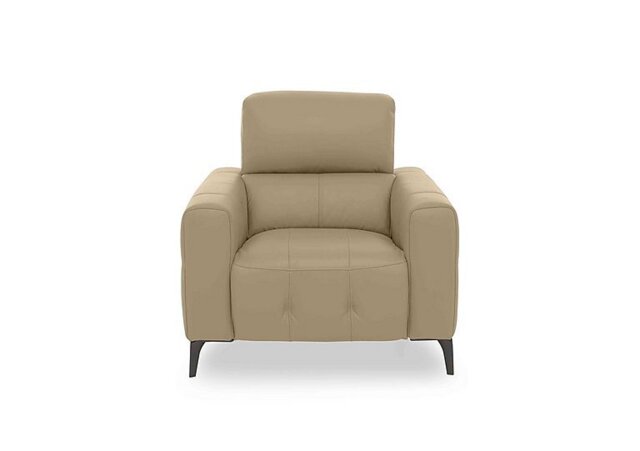 World of Leather - New York Leather Chair - Nude