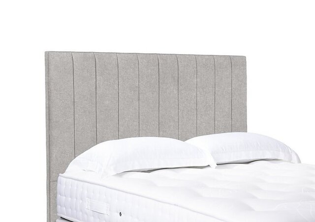 Artisan Collection Elyse High Floor Standing Headboard - Single - Tweed Stone