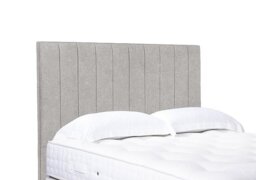 Artisan Collection Elyse High Floor Standing Headboard - Single - Tweed Stone