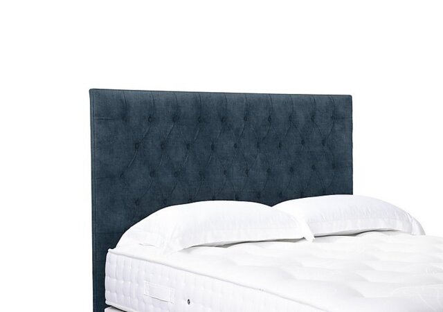 Artisan Collection Orton High Floor Standing Headboard - Double - Granite Blue