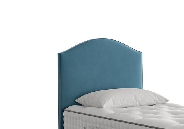 Vispring - Iris Floor Standing Headboard - Single - Plush Velvet Teal