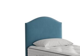 Vispring - Iris Floor Standing Headboard - Single - Plush Velvet Teal
