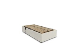 Artisan Adjustable Divan Base - Single - Plush Ecru