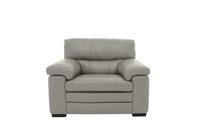 World of Leather - Cozee Leather Armchair - Silver Grey - Sofas and Armchairs - In Time for Christmas