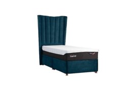 TEMPUR - Suffolk Platform Divan Base - Single - Aqua