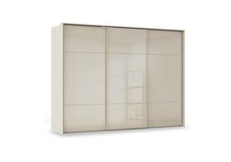 Rauch - Haven 310cm 3 Door Slider Wardrobe with Glass Doors