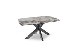 Raul Draw Leaf Extending Dining Table - 160-cm
