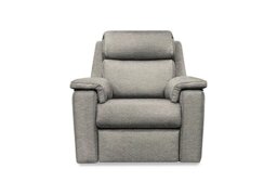 G Plan - Thornbury Fabric Power Recliner Chair with Power Headrest and Power Lumbar - Remco Slate