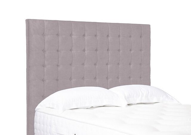 Artisan Collection Dot High Floor Standing Headboard - Single - Plush Lilac