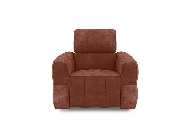 Cube Fabric Power Recliner Chair with Power Headrest