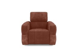 Cube Fabric Power Recliner Chair with Power Headrest