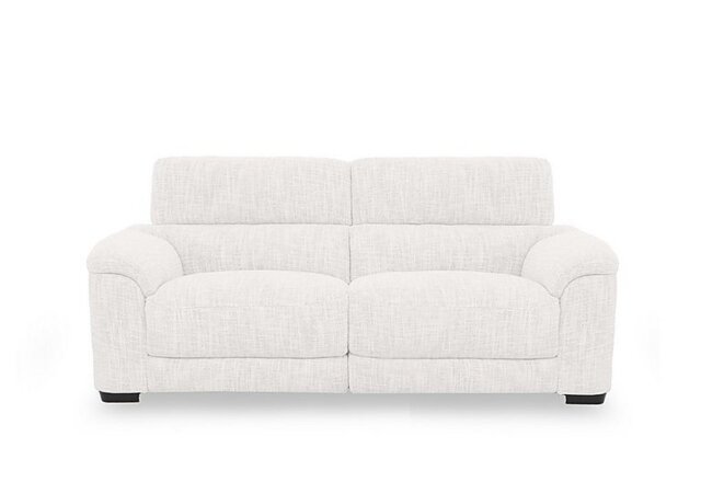 Nova Fabric 3 Seater Power Recliner Sofa with Power Headrests - Frost