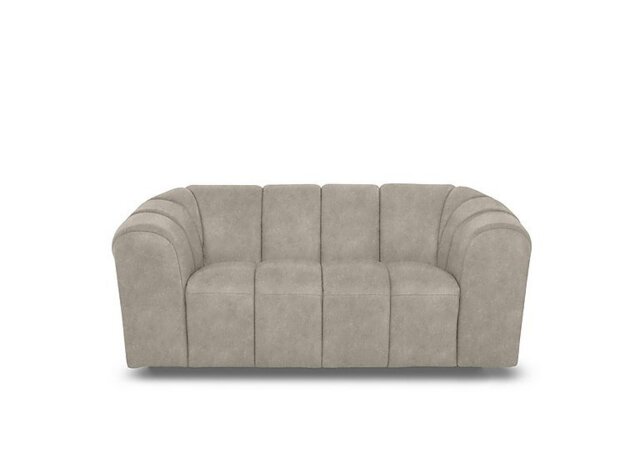 Rhianna 2 Seater Fabric Sofa - Marble Cream