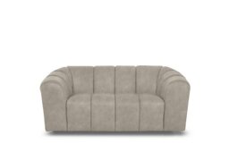 Rhianna 2 Seater Fabric Sofa - Marble Cream