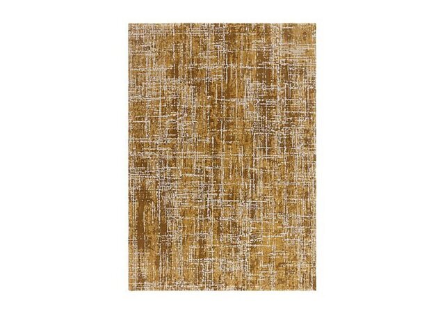 Kuza Abstract Rug - 120cm-x-170cm - Gold