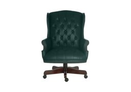 East River Chairman Chair with Dark Feet