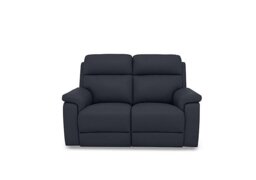 Raven Leather 2 Seater Sofa