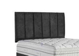 Sleepeezee - Spire Strutted Headboard - King Size - Queens Ash Grey