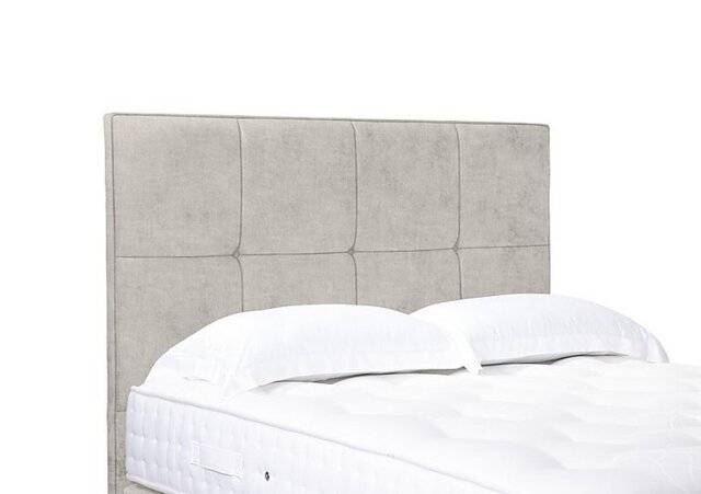 Artisan Collection Reigns High Floor Standing Headboard - Single - Lace Ivory