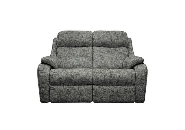 Kingsbury 2 Seater Fabric Sofa - Remco Slate