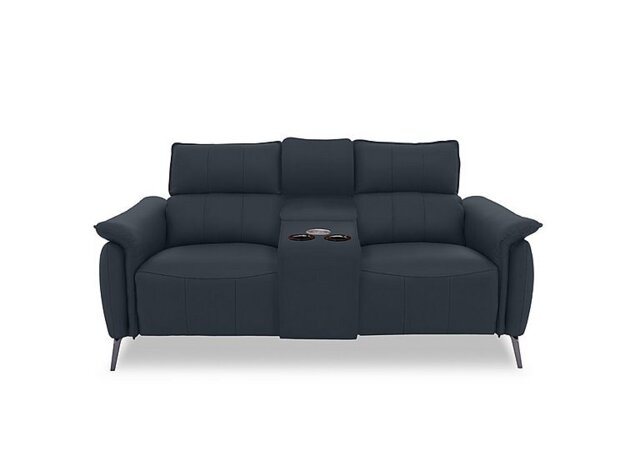 Jude Leather 2 Seater Power Recliner Sofa with Smart Console and Power Headrests