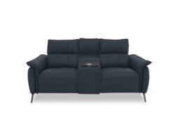 Jude Leather 2 Seater Power Recliner Sofa with Smart Console and Power Headrests
