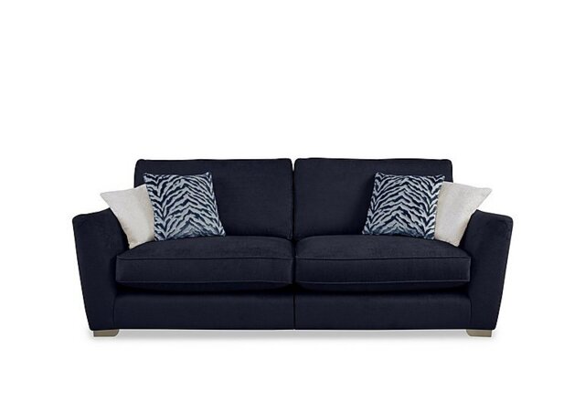 Boujee 4 Seater Split Frame Classic Back Sofa - Sofas and Armchairs