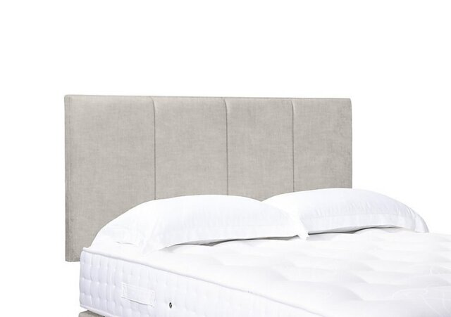 Artisan Collection Linear Standard Strutted Headboard - Single - Lace Ivory