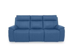 Aero Leather 3 Seater Sofa