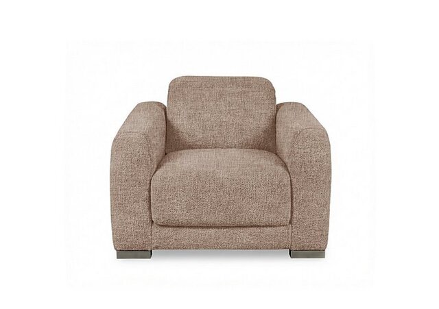 Edison Fabric Chair - Light Brown