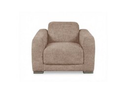 Edison Fabric Chair - Light Brown
