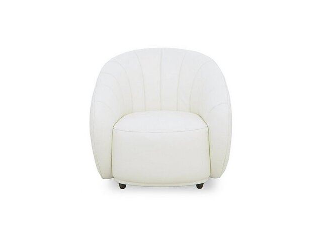 Ideal Home - Gemini NC Leather Accent Chair - NC Star White