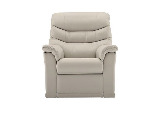 G Plan - Malvern Leather Armchair - Capri Putty