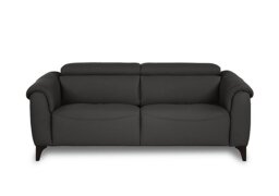 Nicoletti - Nicole 3 Seater Leather Power Recliner Sofa with Power Headrests