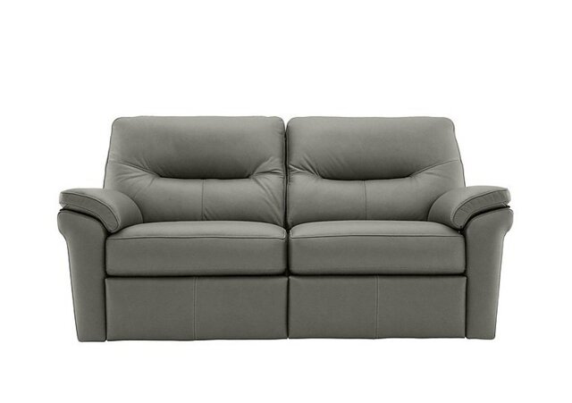 G Plan - Seattle 2.5 Seater Leather Manual Recliner Sofa - Sofas and Armchairs - In Time for Christmas