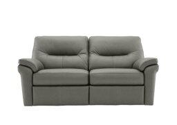 G Plan - Seattle 2.5 Seater Leather Manual Recliner Sofa - Sofas and Armchairs - In Time for Christmas