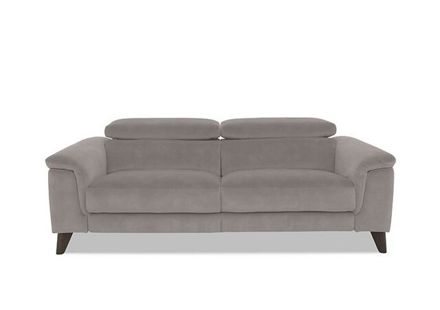 Wade 3 Seater Fabric Sofa - Silver Grey