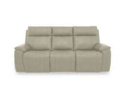Aero Leather 3 Seater Power Recliner Sofa with Power Headrests