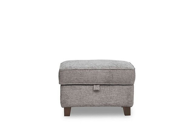 Tabitha Storage Footstool - Ivory