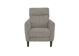 Compact Collection Petit Fabric Armchair - Silver