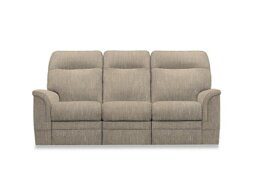 Parker Knoll - Hudson 23 Fabric 3 Seater Power Recliner Sofa - Metric Sable